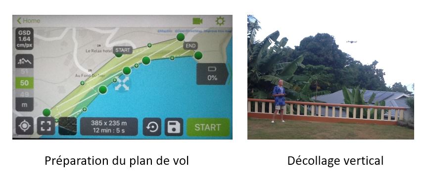 Plan de vol + take off