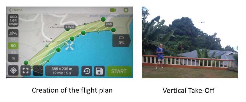 flight plan + Take off